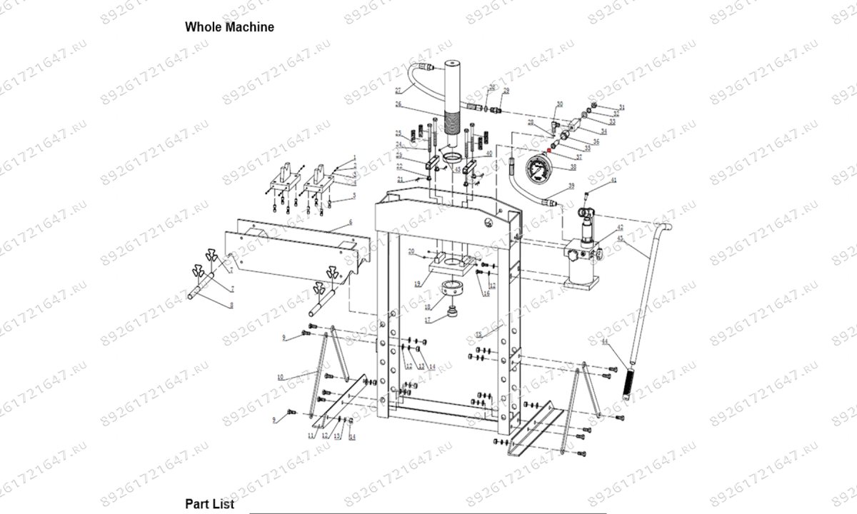  Кольцо нейлоновое манометра (Nylon ring п.37) HJ0821.5005 (0)
