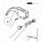 MT-290/8 Рычаг монтажный на грузовой ШМС AE&T арт. TC-10-1340001 фото