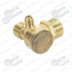  Клапан обратный  (правый) 1/2M-3/8M-1/8M мни (0)