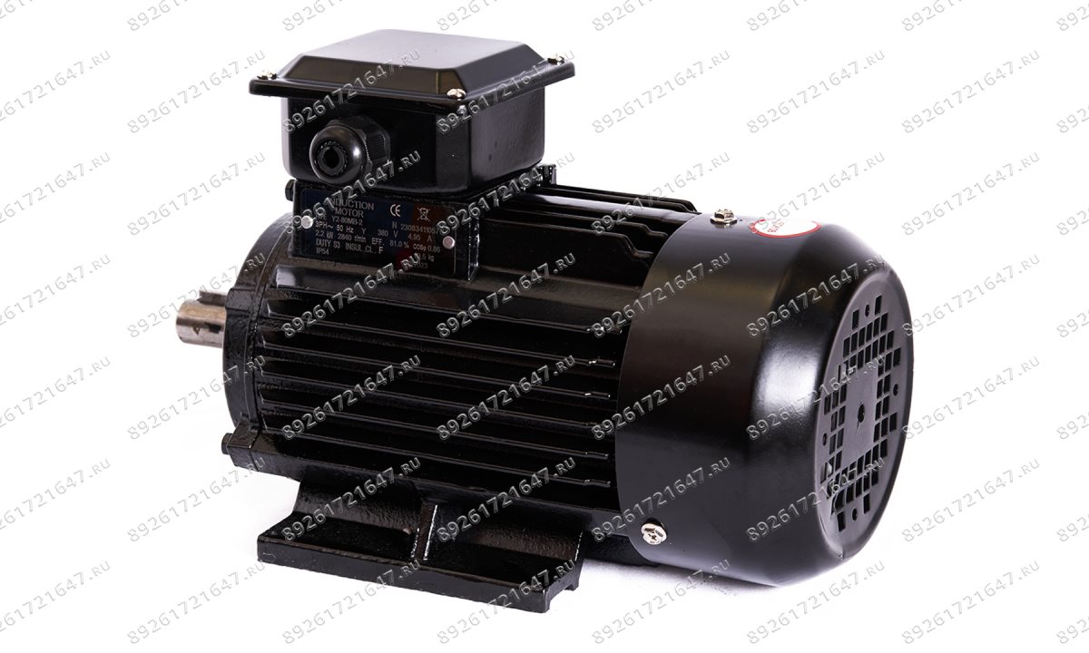  Электродвигатель 380V 50HZ 2.2кВт (Y2-80 МВ-2) LB24, LB30 (1)