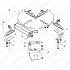  Кронштейн подстольного цилиндра для ШМС 6000103 мни (1)