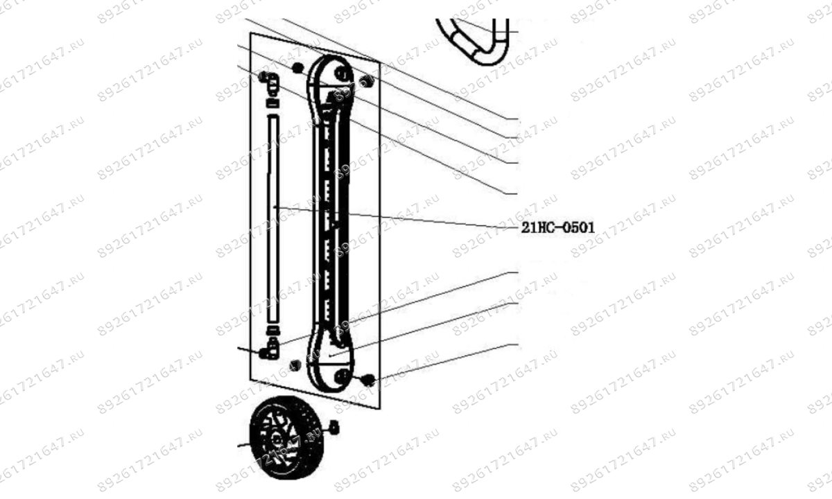  HC-2197 Трубка смотровая (1)