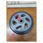  TF-6238TP/WF125 Колесо неповоротное 125мм мни (0)