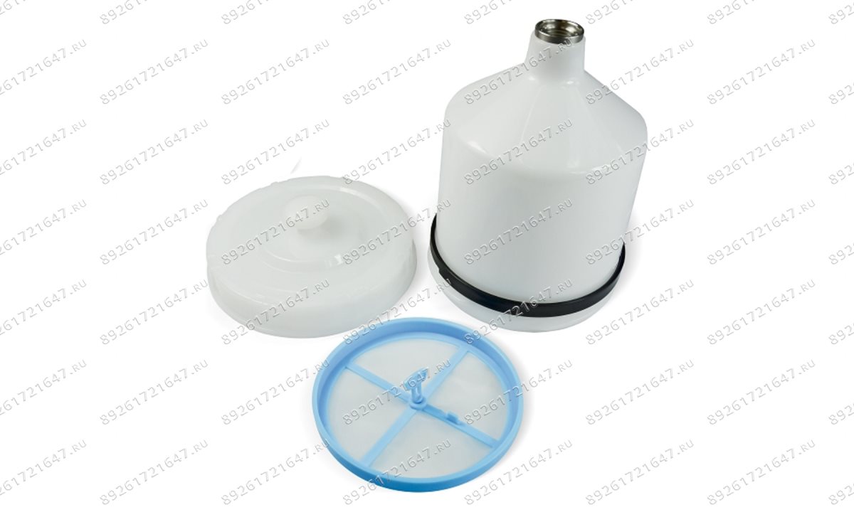  Бачок в сборе для пистолета окрасочного 15010 (0)