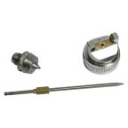  Комплект сменный  для RP20827 (дюза, воздушная головка и игла), 1.7 мм мни (0)