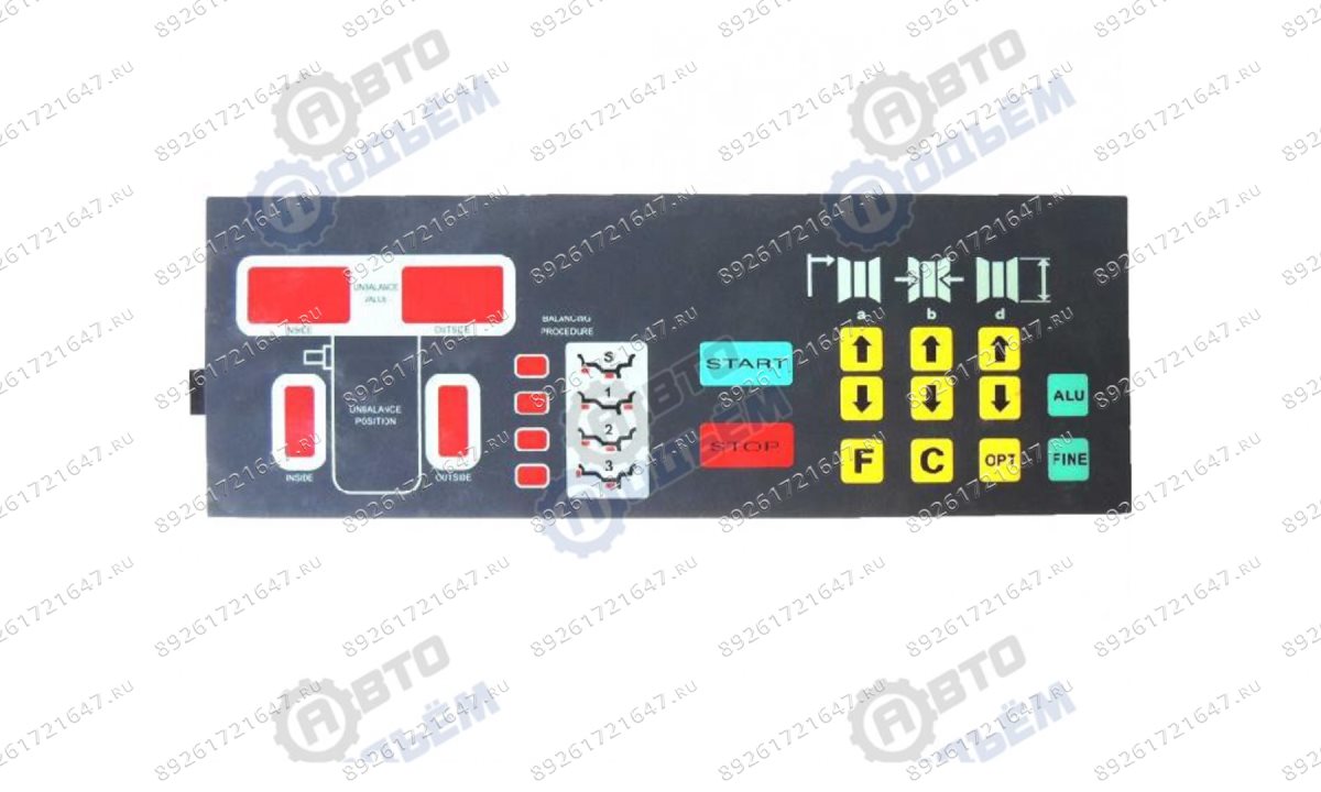  Клавиатура плата, передняя панель балансировочного станка AE&T-DST920B, ST-200A, ТА-701 (1)