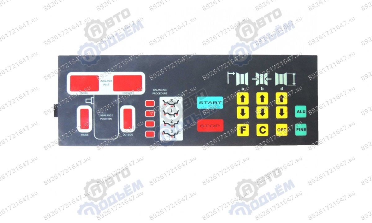  Клавиатура плата, передняя панель балансировочного станка AE&T-DST920B, ST-200A, ТА-701 (0)