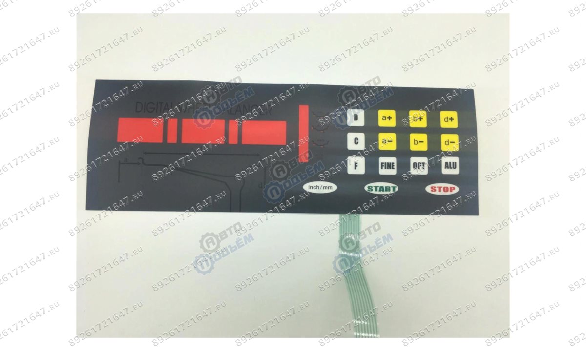  Клавиатура плата, передняя панель балансировочного станка (0)