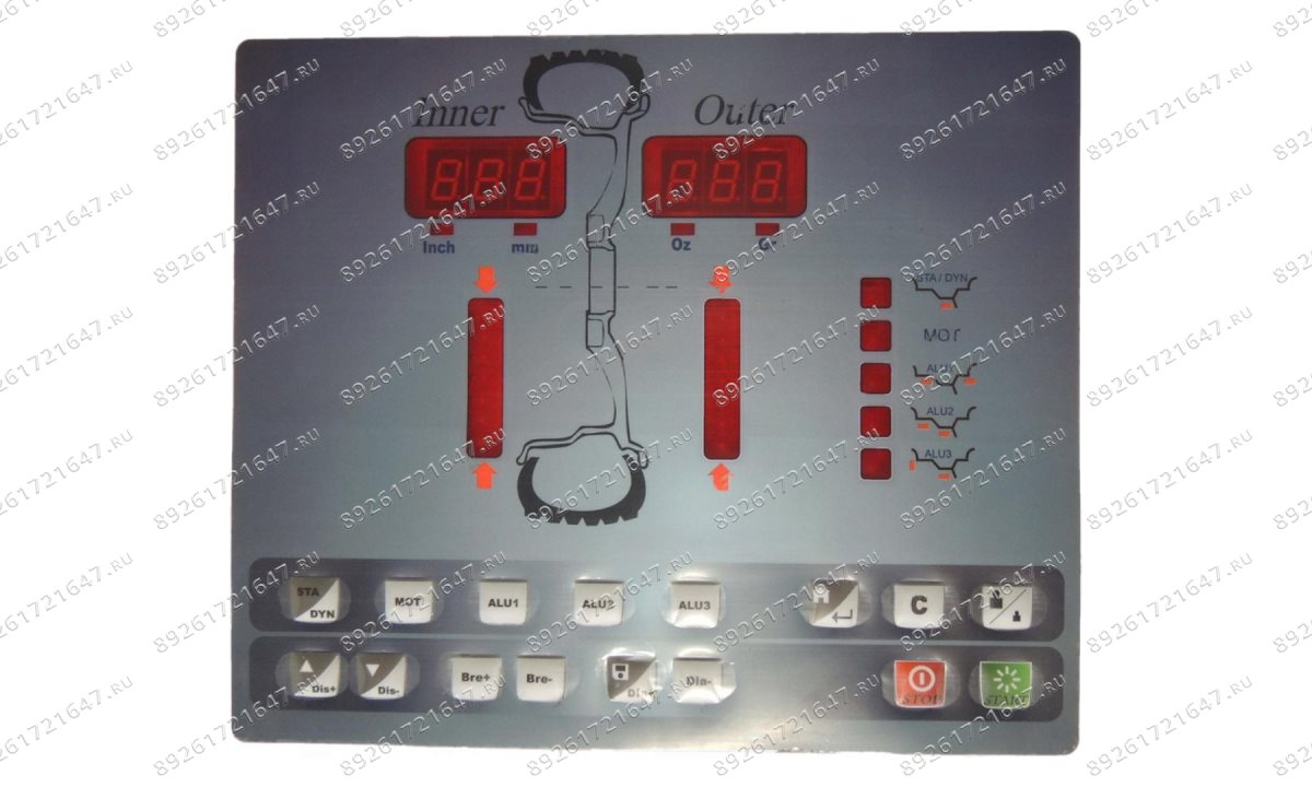  Клавиатура для 4524C NORDBERG B-12-2210003 (0)