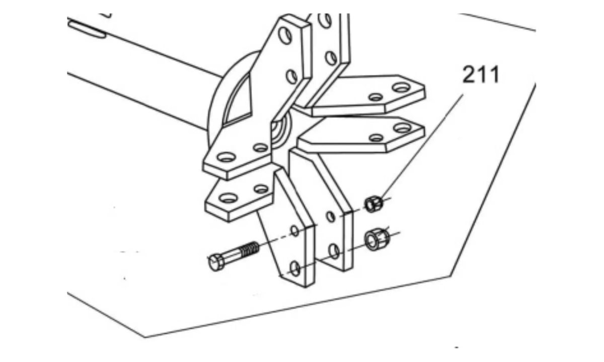  KraftWell KRW26-S211 Гайка (0)