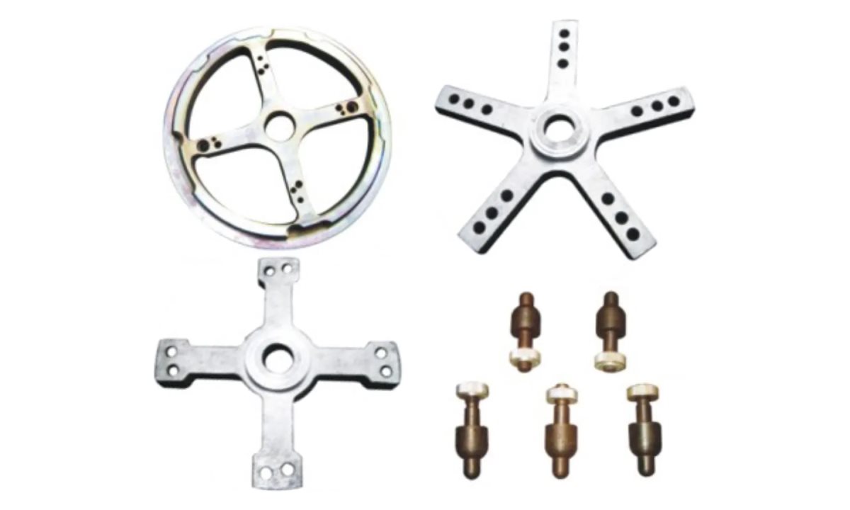  KraftWell UF-T Комплект адаптеров для центровки грузовых колес. (1)