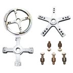  KraftWell UF-T Комплект адаптеров для центровки грузовых колес. мни (1)