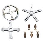  KraftWell UF-T Комплект адаптеров для центровки грузовых колес. мни (0)