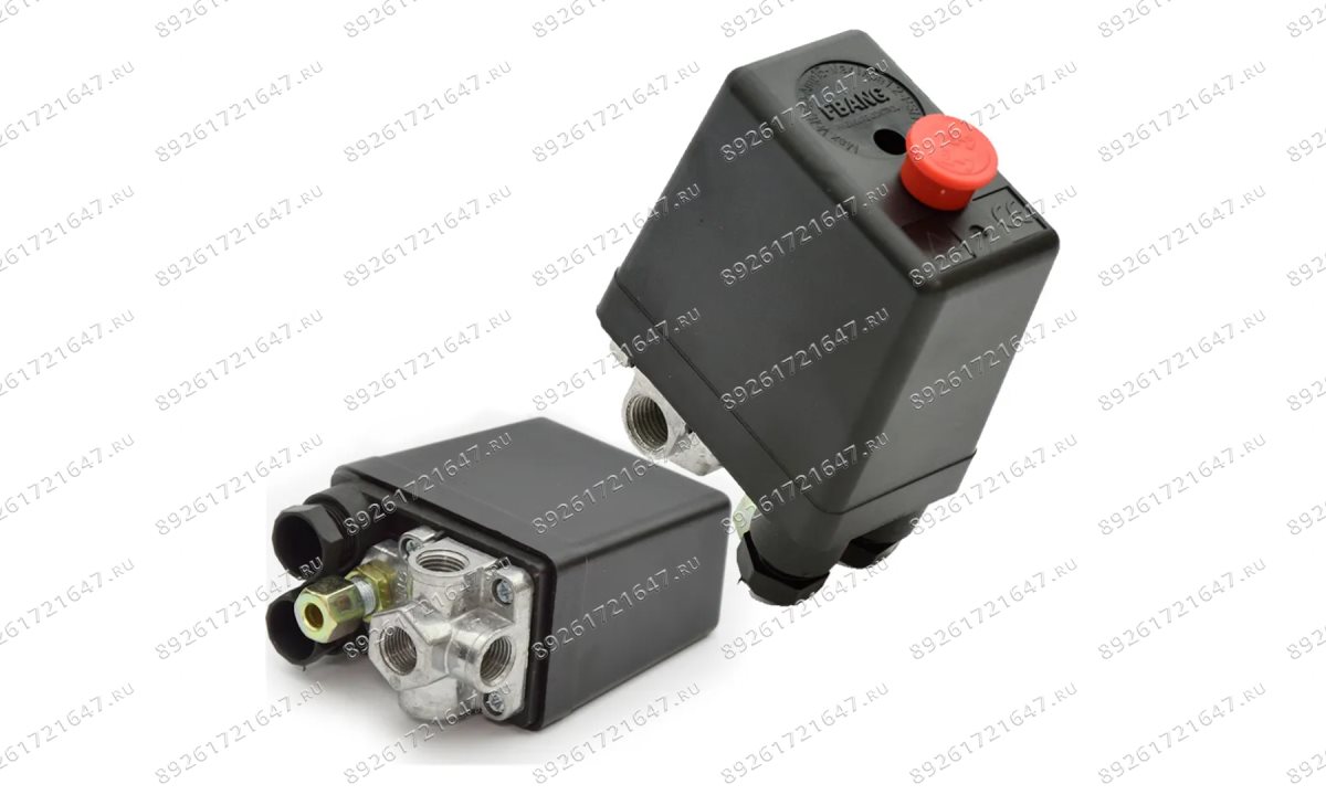  Прессостат, реле давления для компрессора 220V, 4 вых. (1)