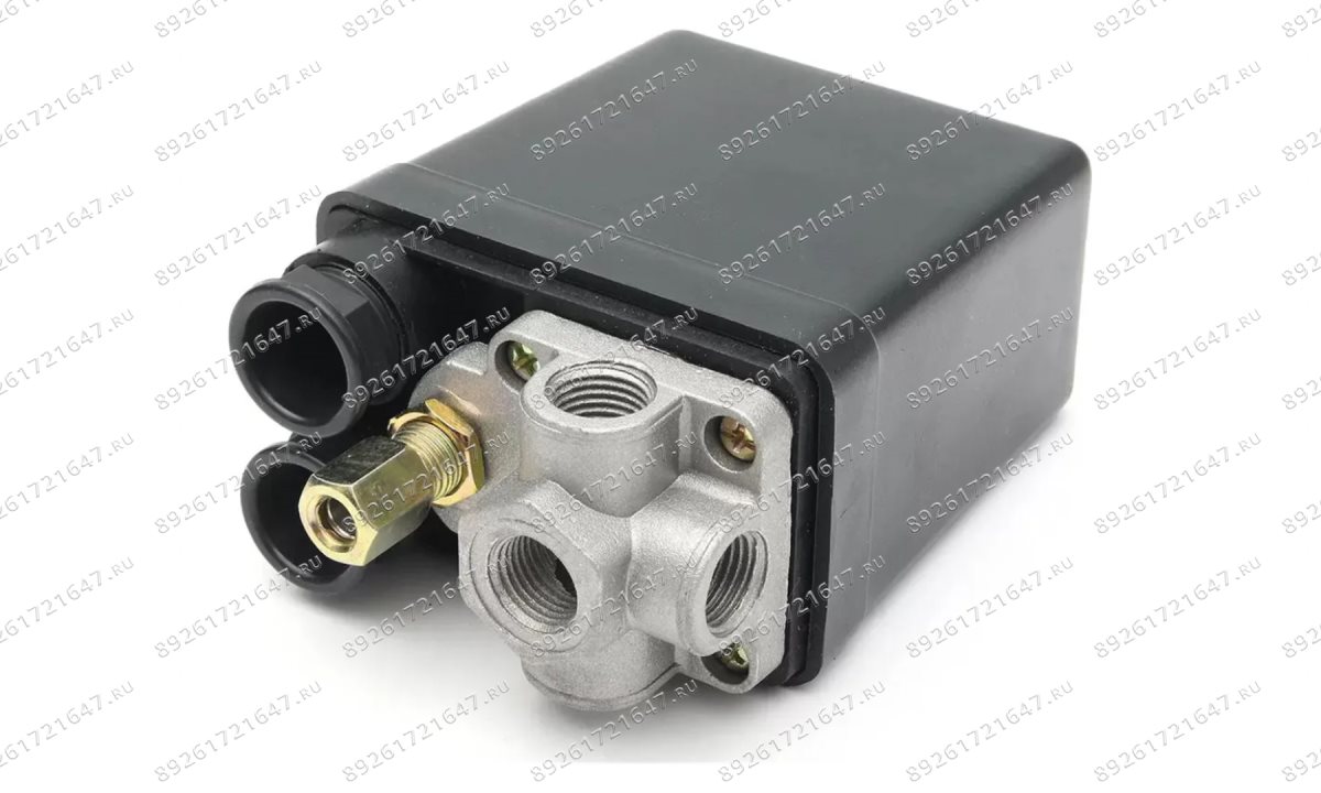  Прессостат, реле давления для компрессора 220V, 4 вых. (0)