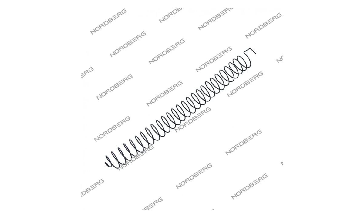  Пружина линейки для 4524E d=20mm NORDBERG TB-L-0101007 (0)