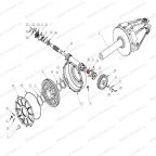 Шайба уплотнительная червячного редуктора 42×25×7 V-26, V-57, V-57A фото