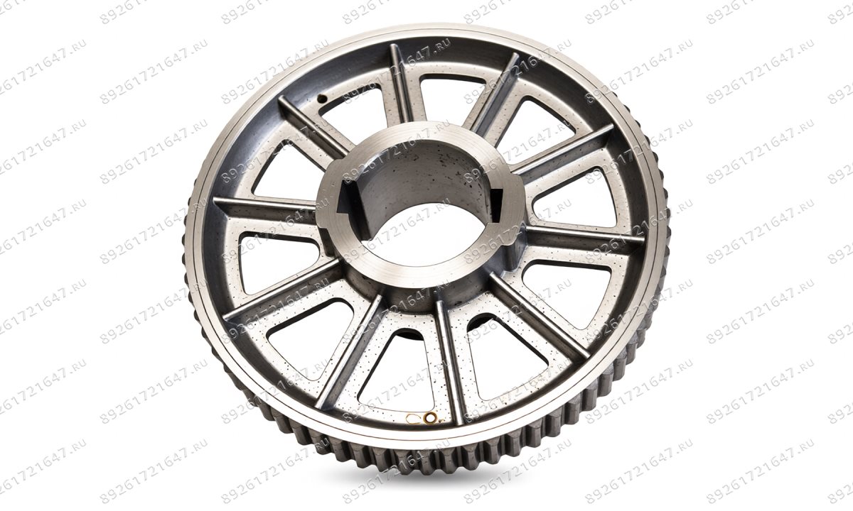  Шестерня редуктора 370 мм 118 зубьев дюралевая на грузовой ШМС 
 (0)