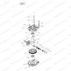  Редуктор в сборе V124 мни (0)
