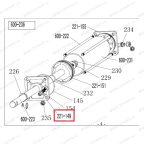  221-149 Фланец передний пневмоцилиндра мни (0)