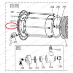  M-231BP36/228-368 Крышка цилиндра отжима задняя мни (0)
