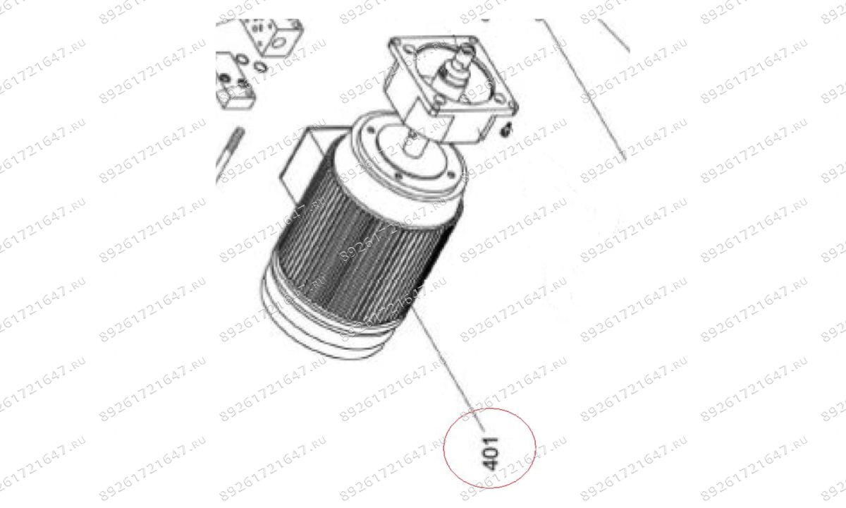  MT-290/401 Электродвигатель 220V/60HZ/1 PH (0)