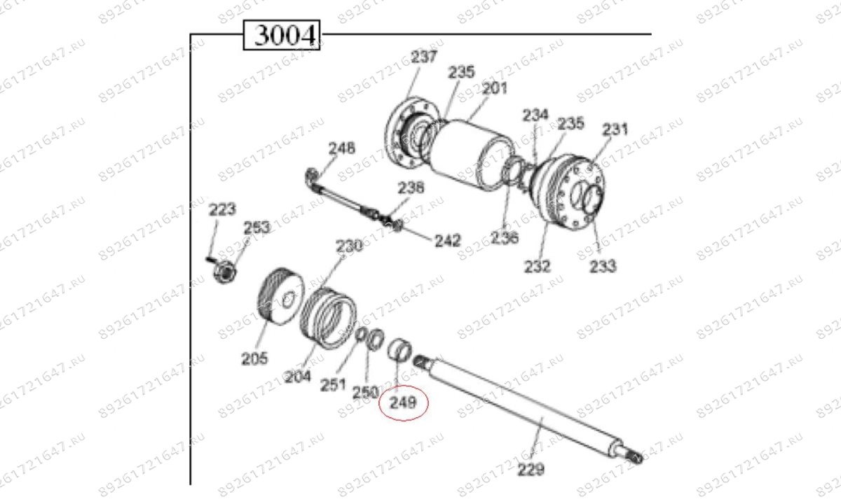  MT-296/249 Направляющая 140 мм (0)