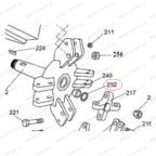  MT-296/252 Масляное уплотнение UNP40*50*6 мни (0)