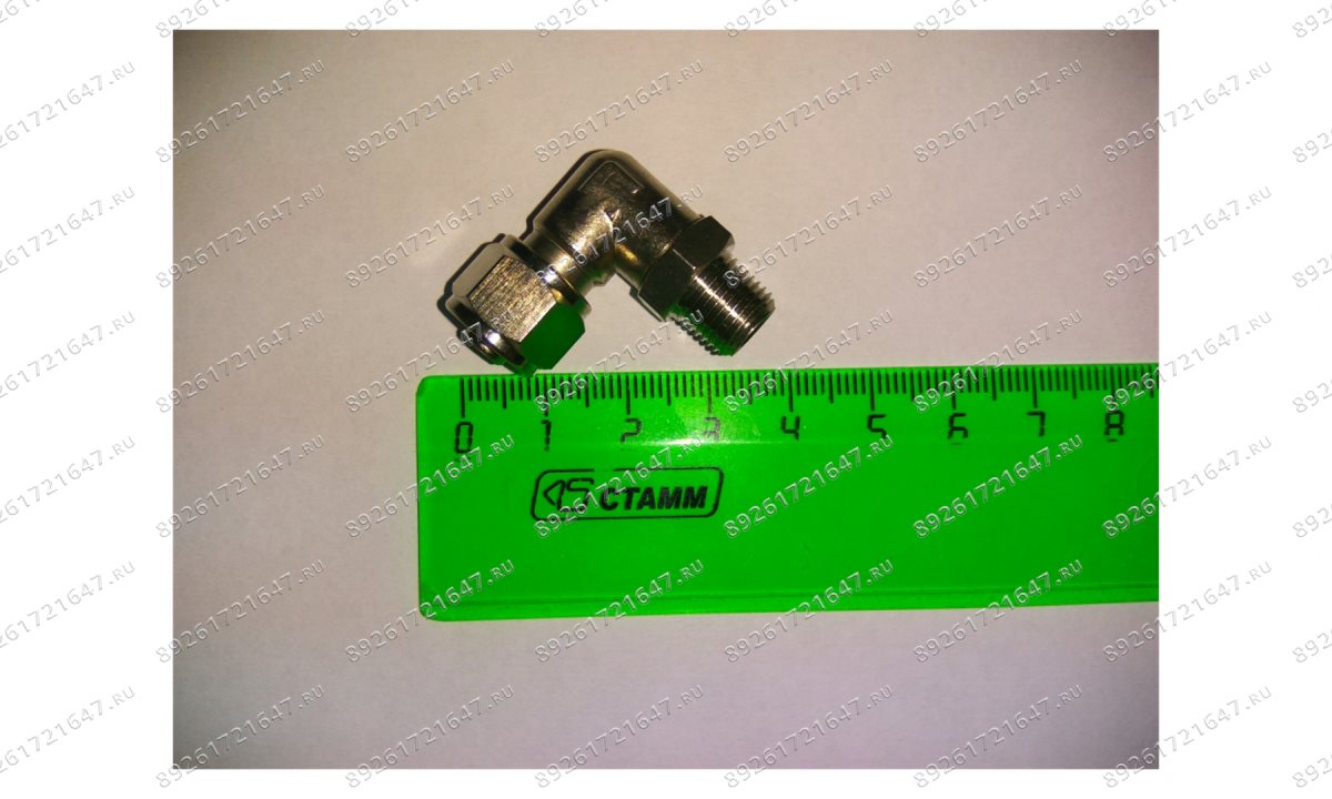  234 Фитинг угольный 1/8 арт. S-018-010808-0 (0)