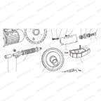  MT-296/304 Суппорт червячного вала мни (0)