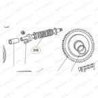  MT-296/308 Вал червячный мни (0)