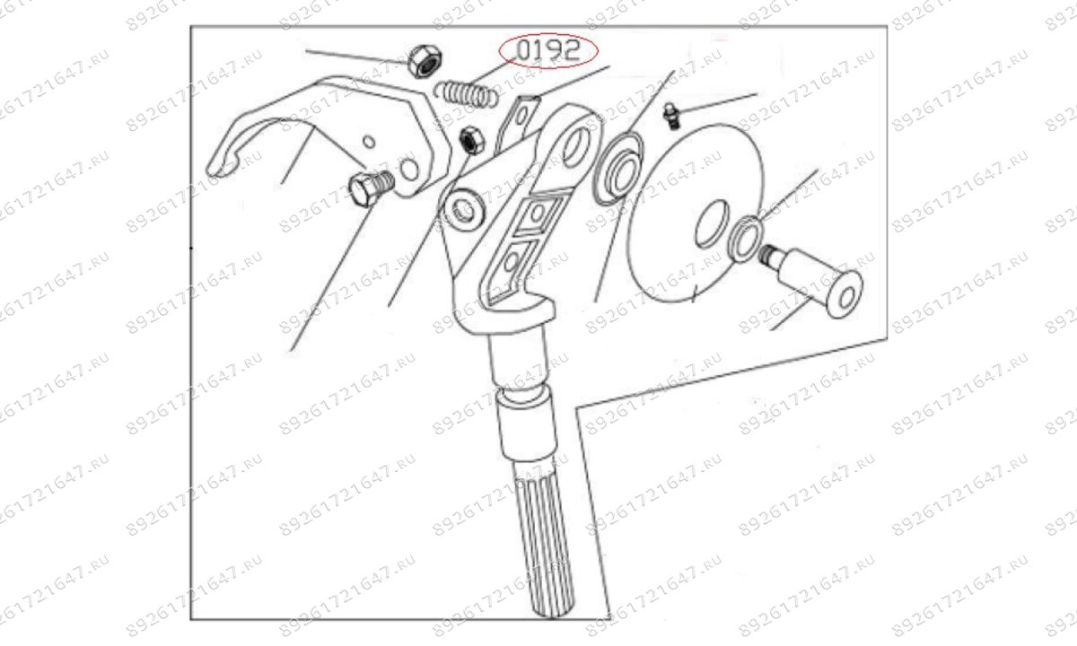  MT-298/0192 Пружина (0)