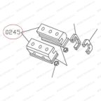  MT-298/0245 Салазка каретки мни (0)