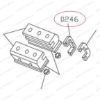  MT-298/0246 Скоба салазки IN мни (0)