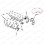  MT-298/0247 Скоба салазки OUT мни (0)