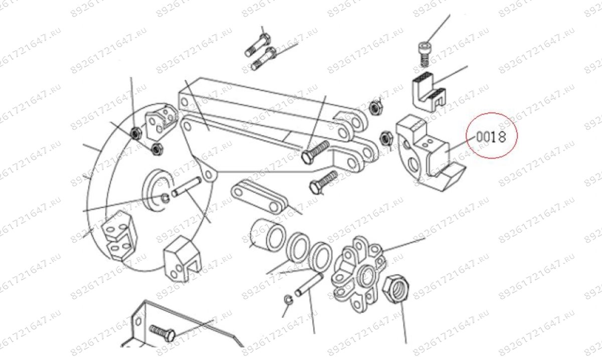  MT-298/0018 Держатель кулачка (0)