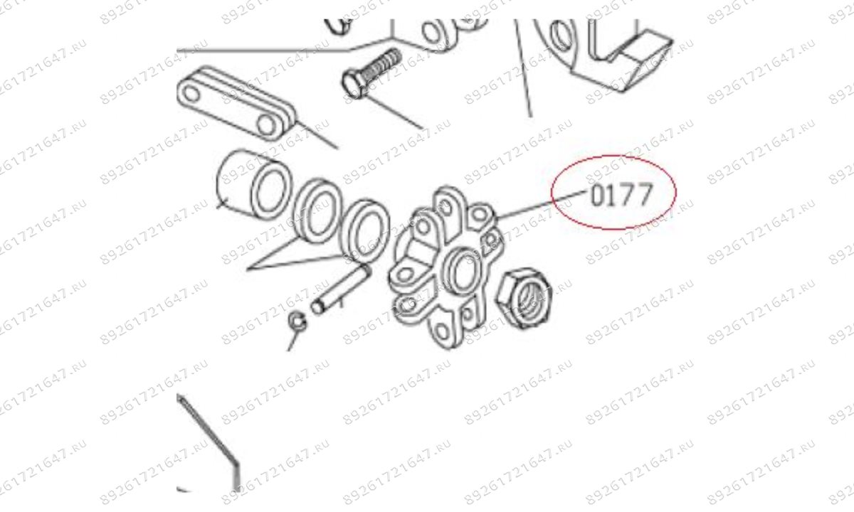  MT-298/0177 Крестовина (0)