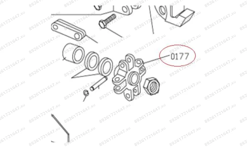 MT-298/0177 Крестовина фото