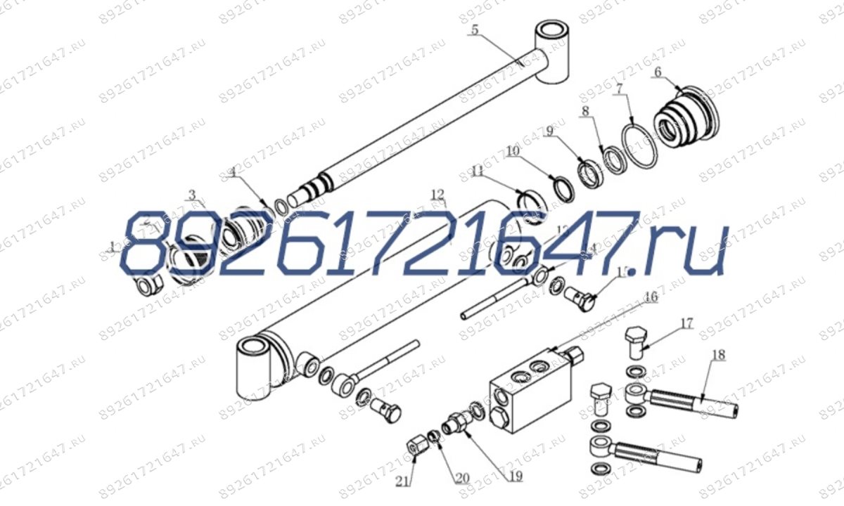  Гайка M16x1.5 (0)