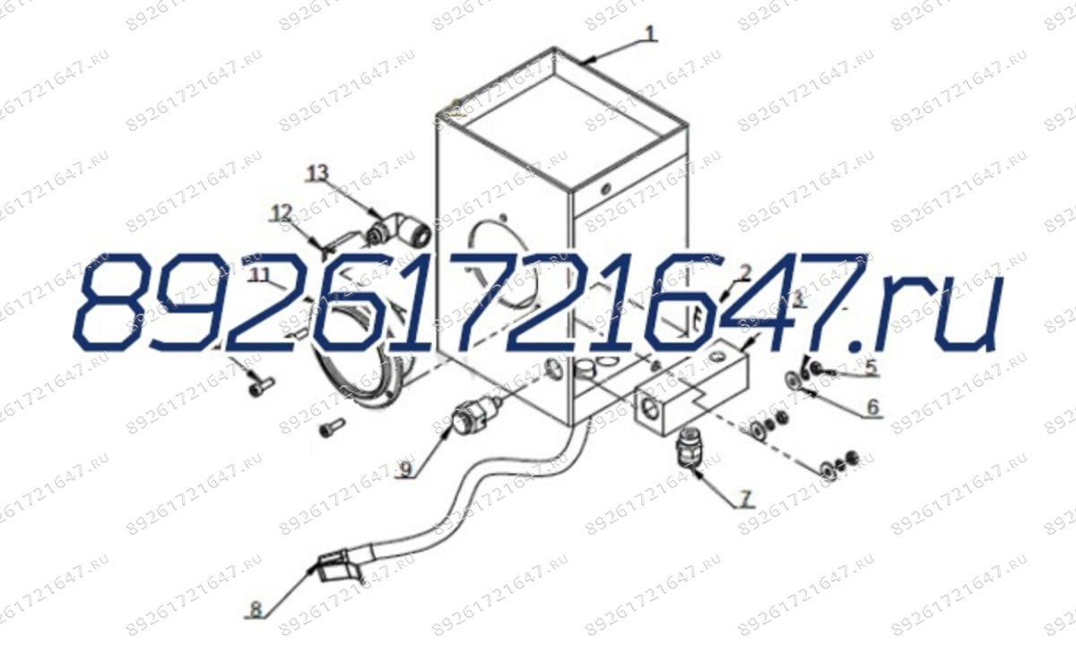  Гайка 6-гр. M4-N (0)