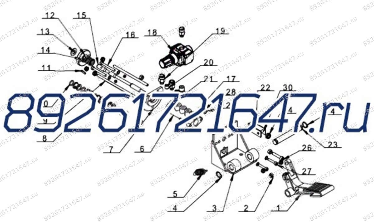 Корпус клапанов для 1850 (0)