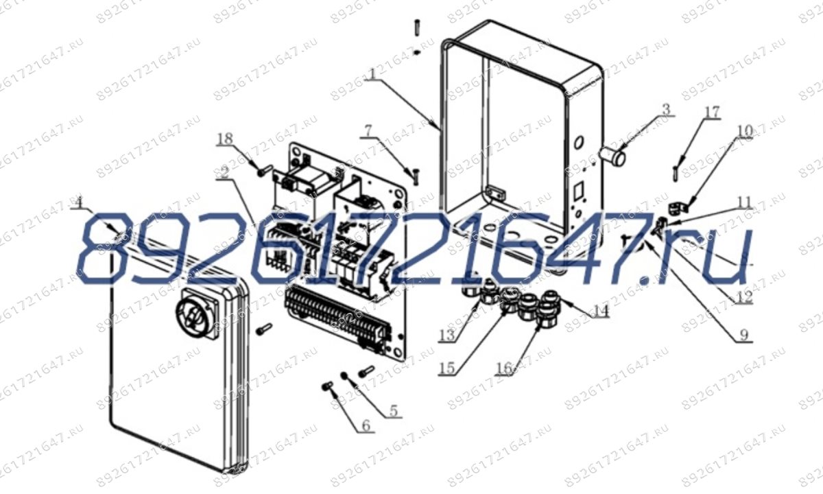  Корпус шкафа управления (0)