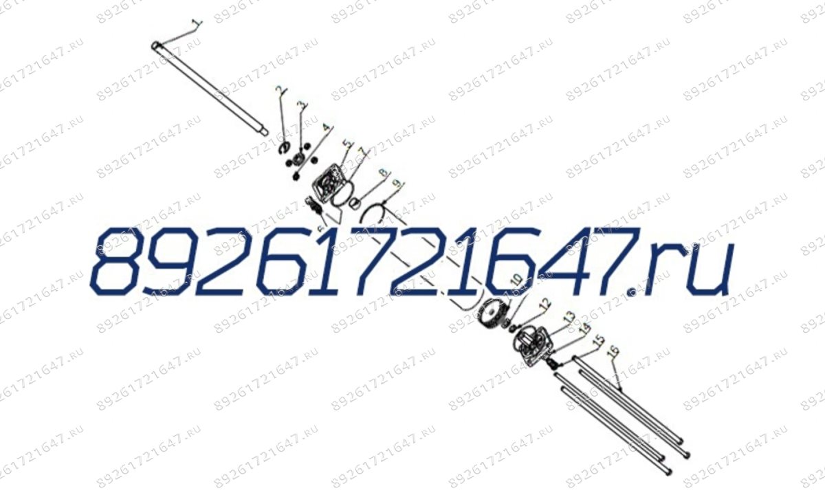  Крышка цилиндра нижняя для 1850-85 (0)