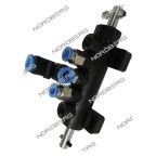  Клапан педального узла (A) (с тройником), NORDBERG 4638 CT-D-1110000 мни (0)