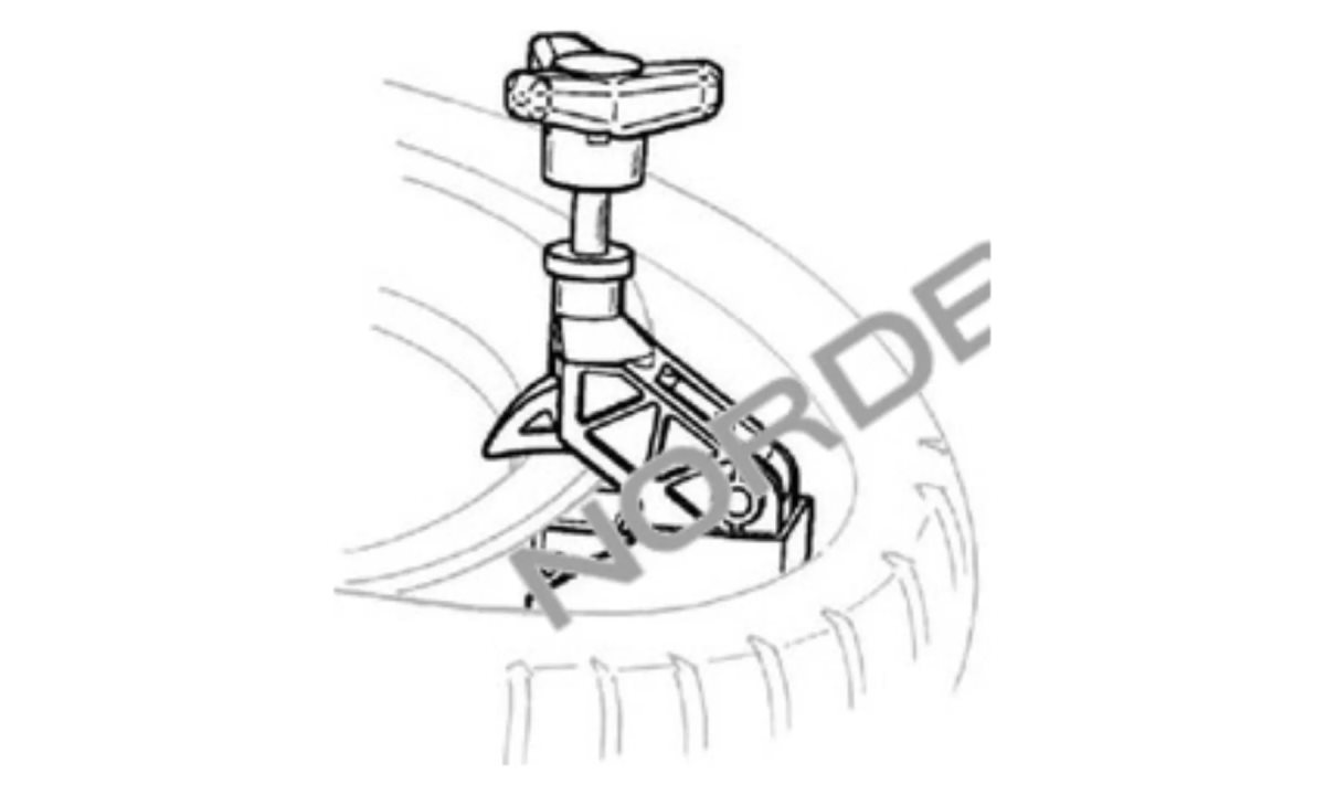  NORDBERG ОПЦИЯ ФИКСАТОР борта шины ручной CT-S-0200000 (1)