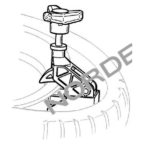  NORDBERG ОПЦИЯ ФИКСАТОР борта шины ручной CT-S-0200000 мни (1)