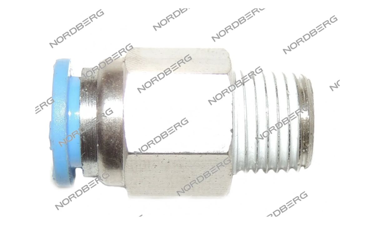  Переходник для взрывной подкачки D10 1/4 NORDBERG 6000018 (0)