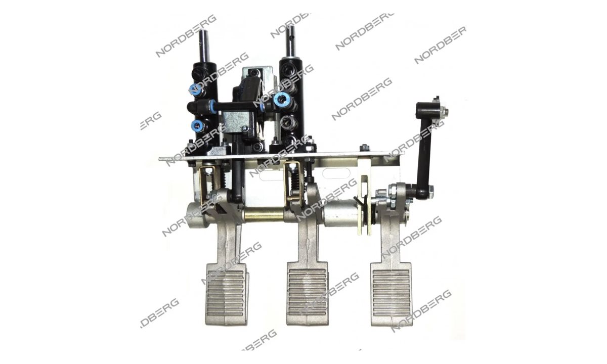  Узел педальный (3 педали в сборе) для 4638 NORDBERG 6000230 (0)