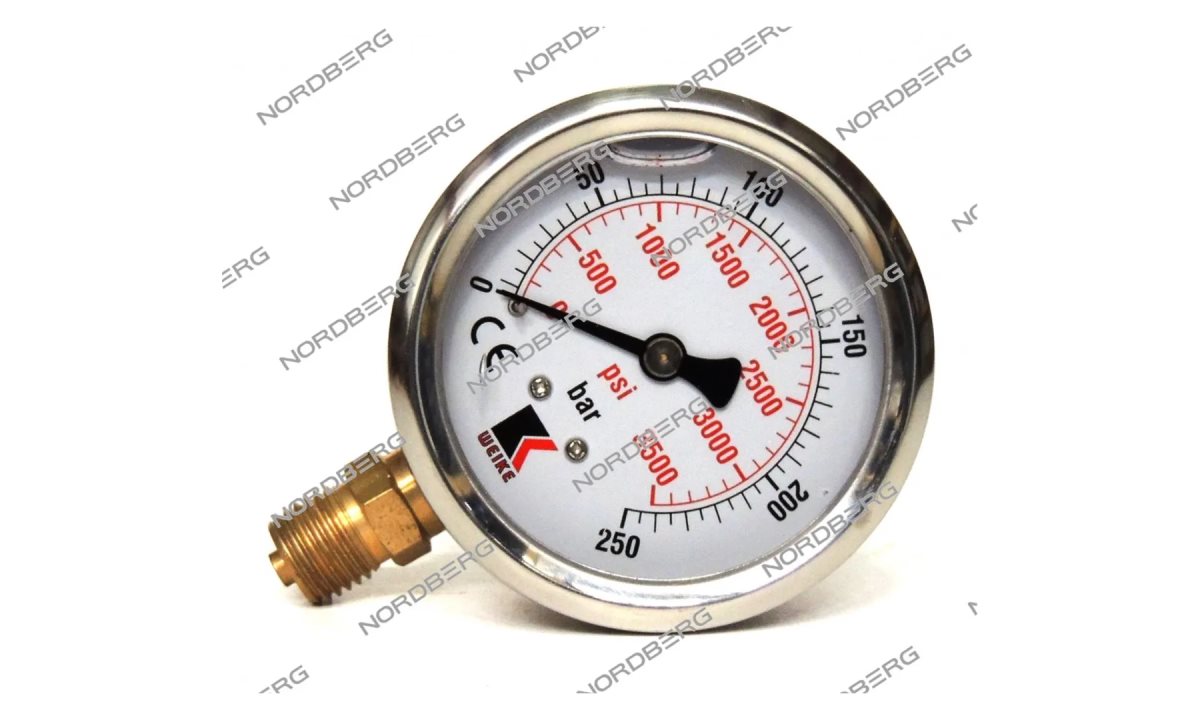  Манометр давления для 46TRK NORDBERG TC-10-1620007 (0)