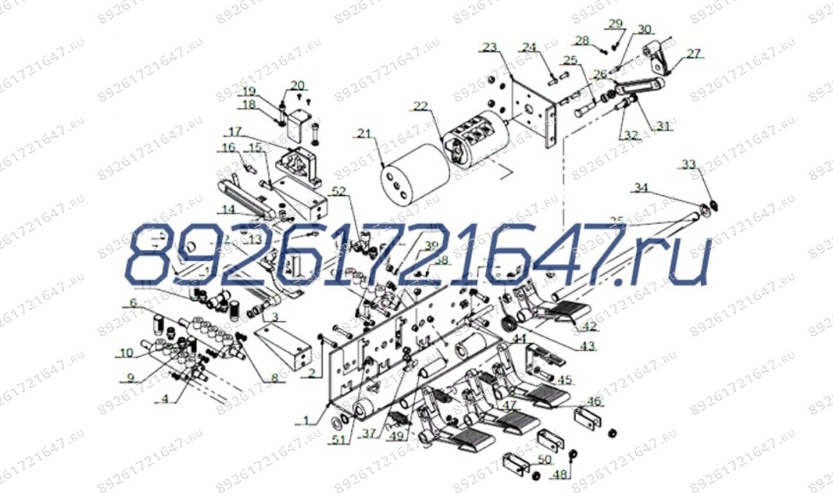  Опора педали (0)